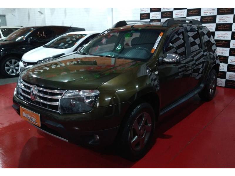 RENAULT - DUSTER - 2013/2014 - Verde - R$ 60.900,00