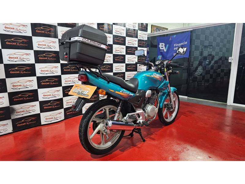 HONDA - CBX 200 STRADA - 1999/1999 - Verde - R$ 6.500,00