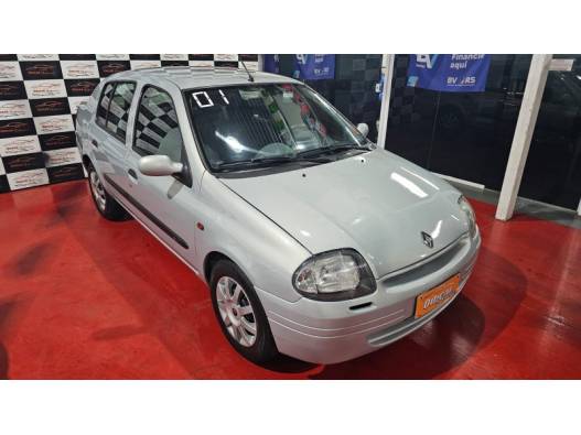 RENAULT - CLIO - 2001/2001 - Cinza - R$ 16.900,00