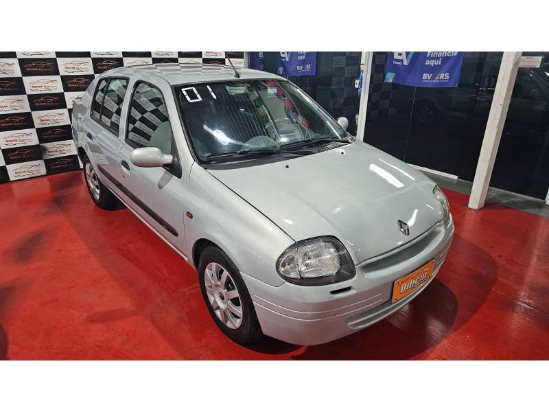 RENAULT - CLIO - 2001/2001 - Cinza - R$ 16.900,00
