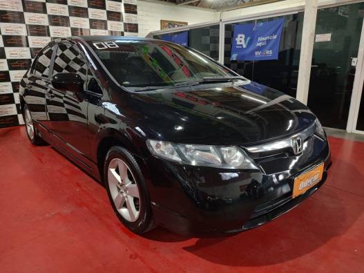 HONDA - CIVIC - 2008/2008 - Preta - R$ 43.900,00
