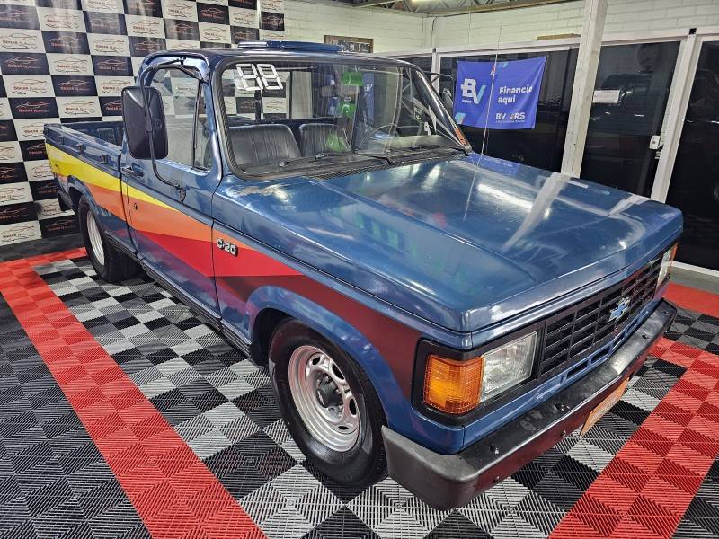 CHEVROLET - C20 - 1987/1988 - Azul - R$ 59.900,00