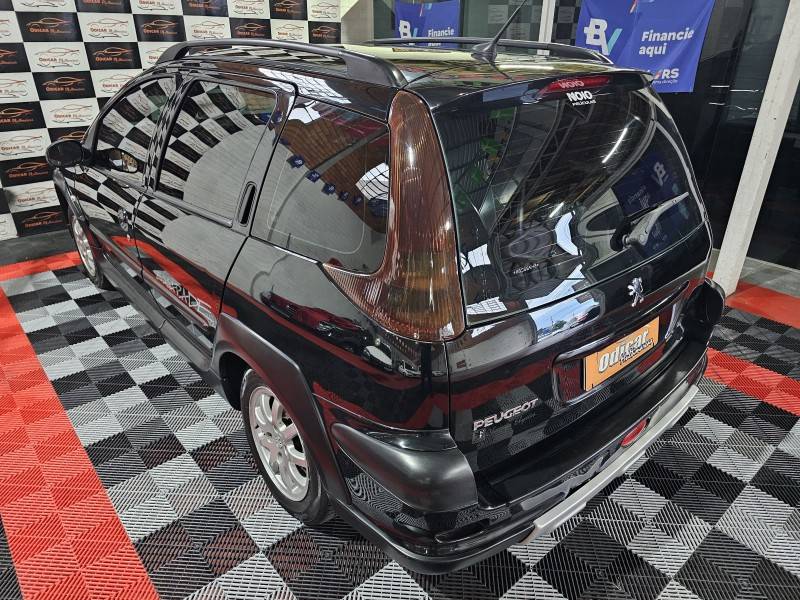 PEUGEOT - 206 - 2008/2008 - Preta - R$ 19.900,00