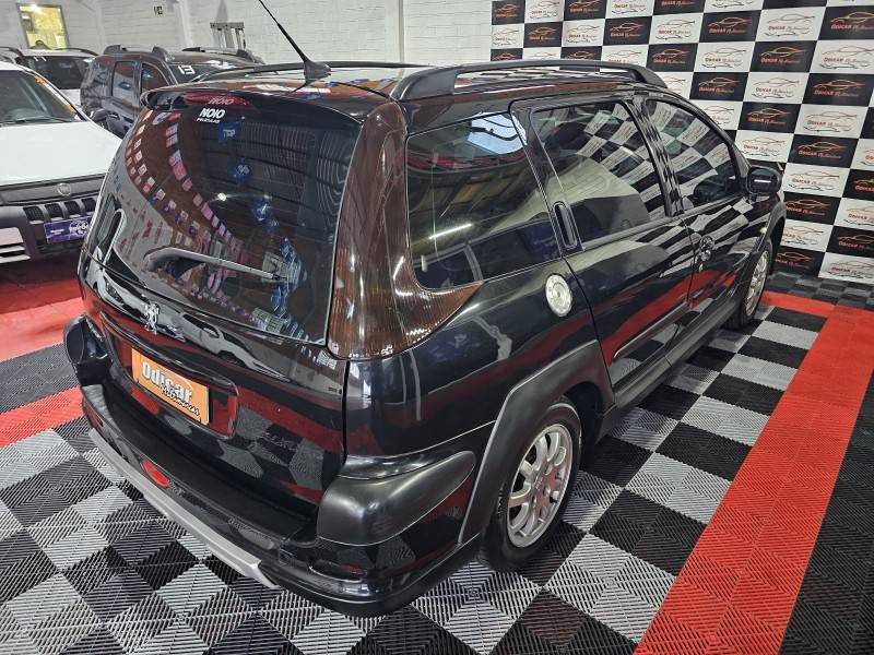 PEUGEOT - 206 - 2008/2008 - Preta - R$ 19.900,00