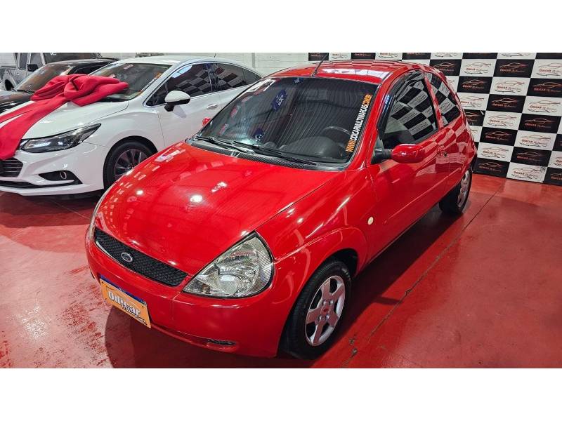 FORD - KA - 2006/2007 - Vermelha - R$ 17.900,00