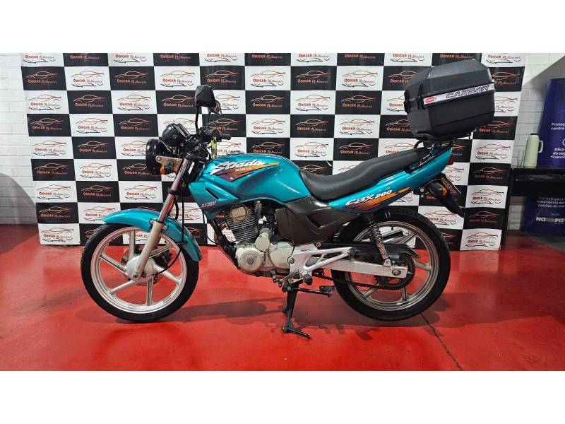 HONDA - CBX 200 STRADA - 1999/1999 - Verde - R$ 6.500,00