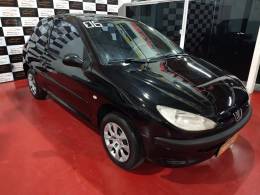 PEUGEOT - 206 - 2006/2006 - Preta - R$ 13.900,00