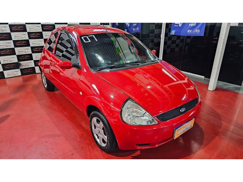 FORD - KA - 2006/2007 - Vermelha - R$ 17.900,00