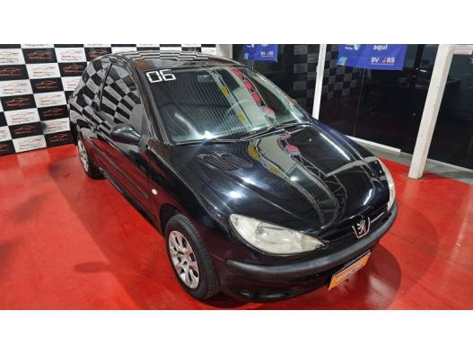 PEUGEOT - 206 - 2006/2006 - Preta - R$ 13.900,00