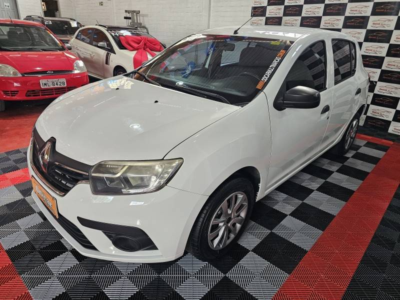 RENAULT - SANDERO - 2019/2020 - Branca - R$ 46.900,00