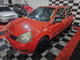 RENAULT - CLIO - 2007/2008 - Vermelha - R$ 17.900,00