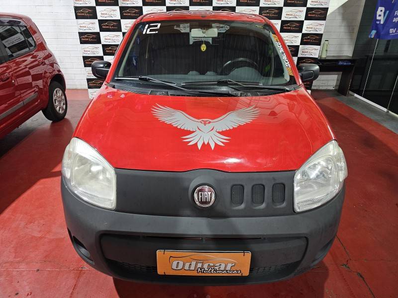 FIAT - UNO - 2012/2012 - Vermelha - R$ 24.900,00